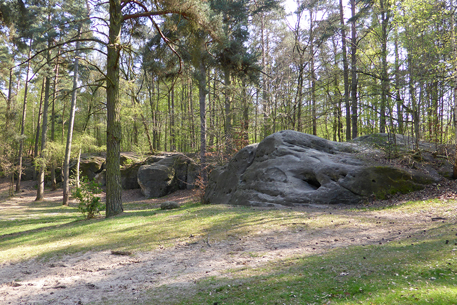 Die drei steine in Wolfsburg.