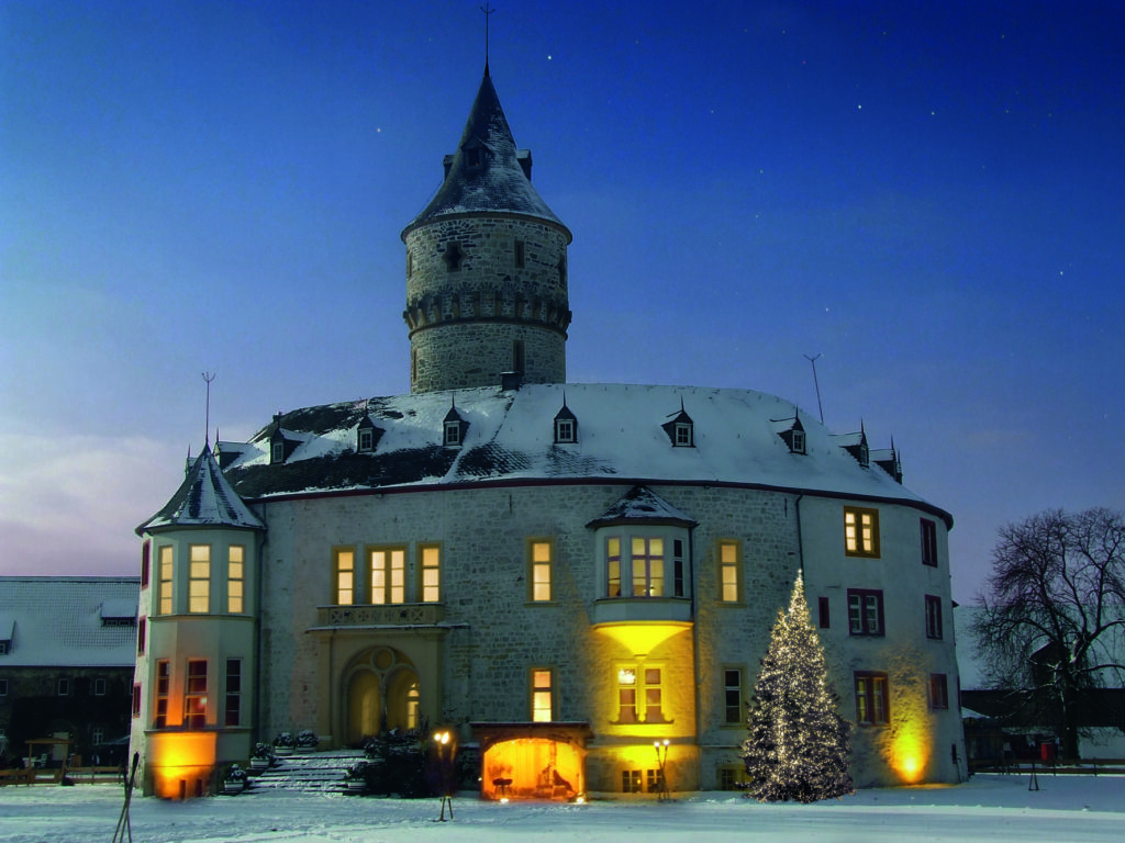 Schloss Oelber im Winter