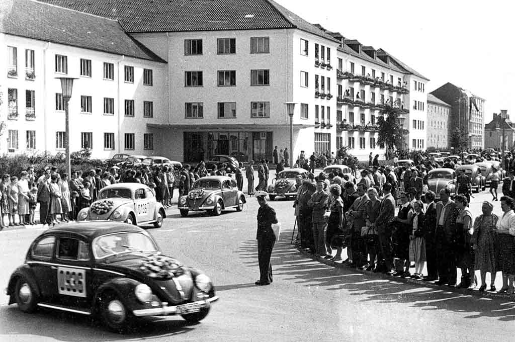 Autokorso Wolfsburg 1955