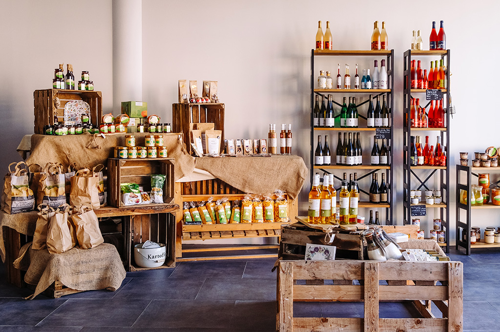 Sortiment im Laden
