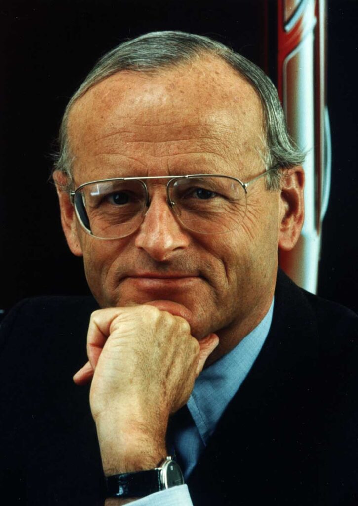 Prof. Dr. Carl Hahn, bis 1992 Vorstandsvorsitzender VW