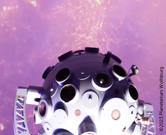 Teleskop im Planetarium