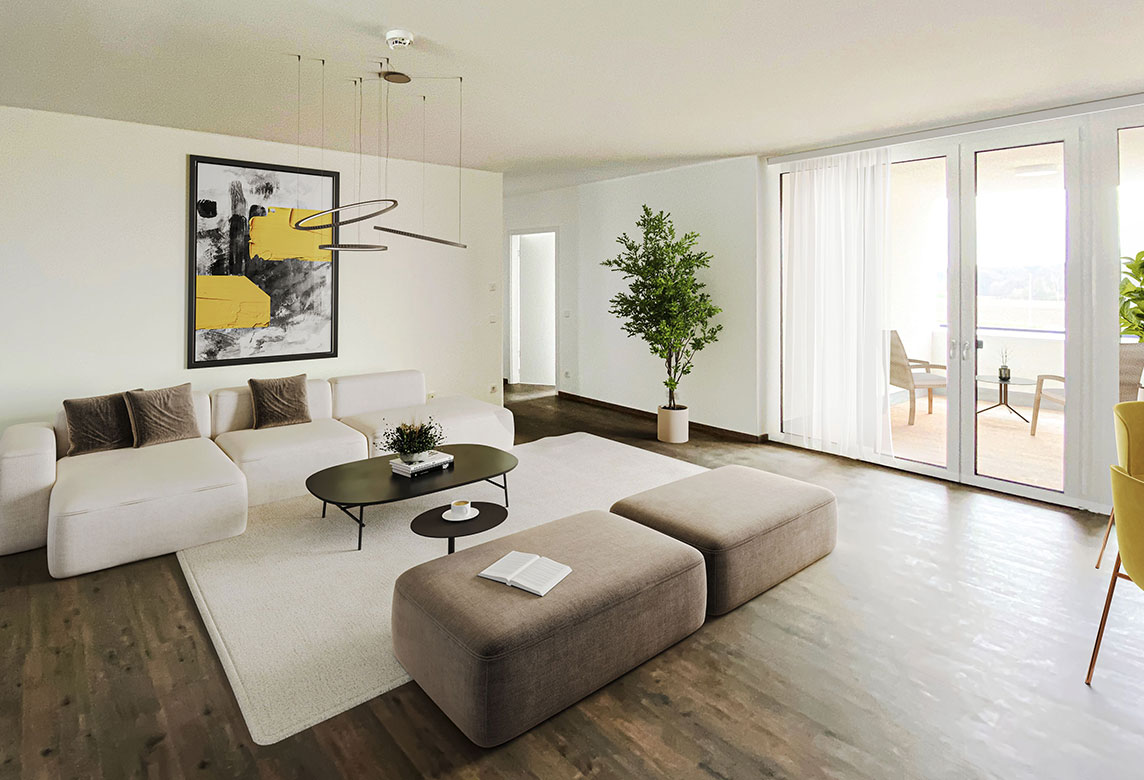 4-Zimmer-Wohnung in den Lindenhöfen