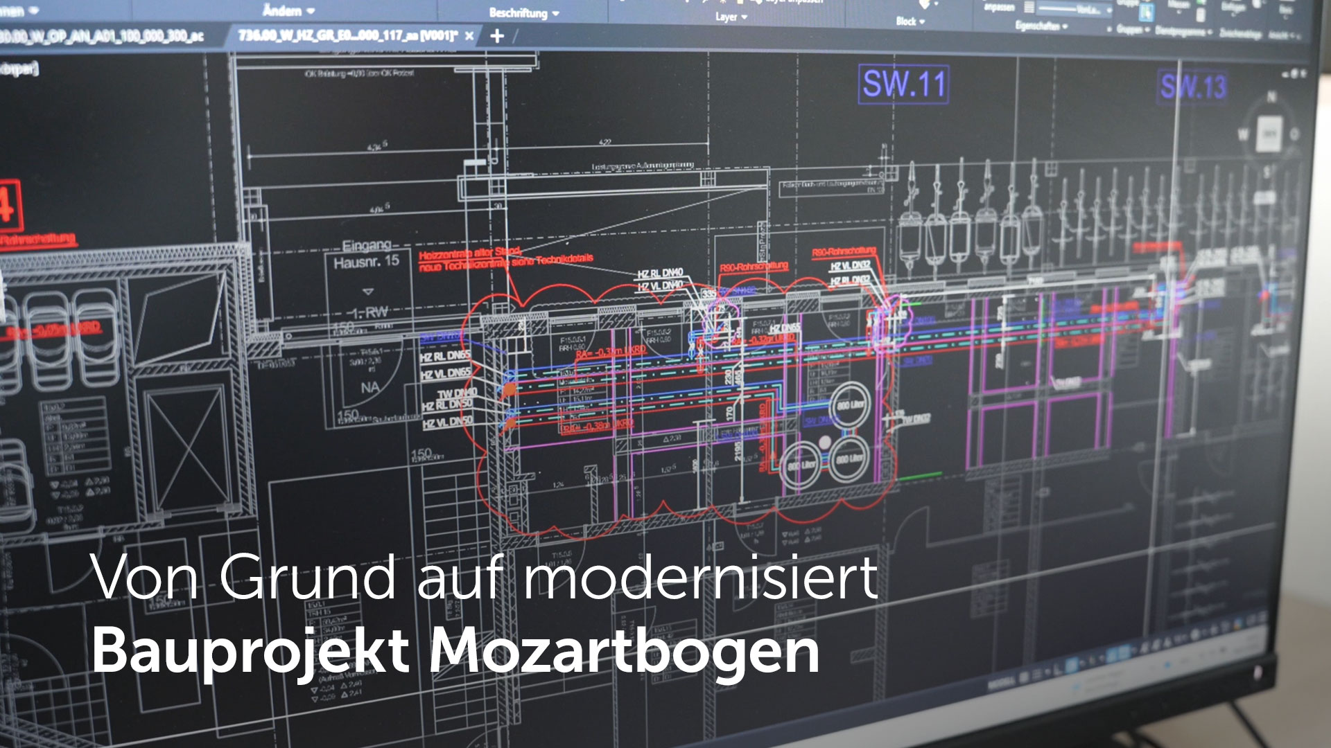 Mozartbogen Update Baustelle