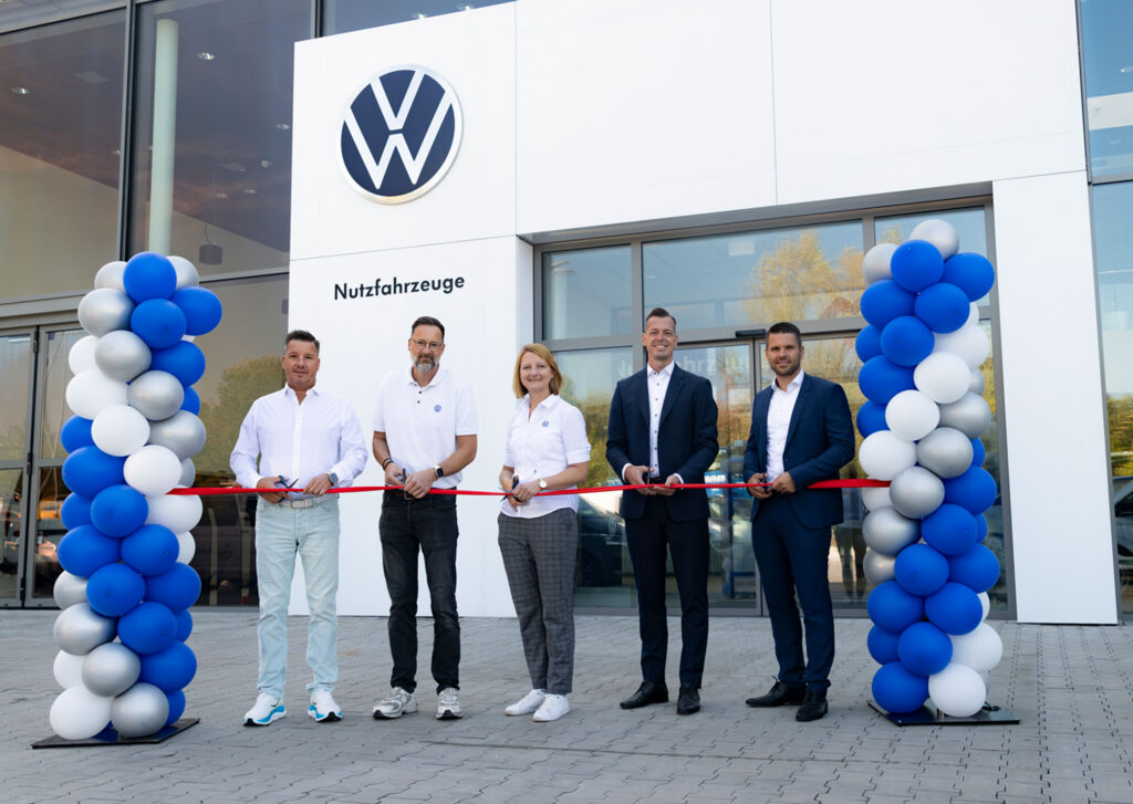 Feierliche Eröffnung Neubau für Volkswagen Automobile Leipzig und Audi Zentrum Leipzig